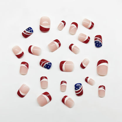 Themed Press-On Nail Art Acalora