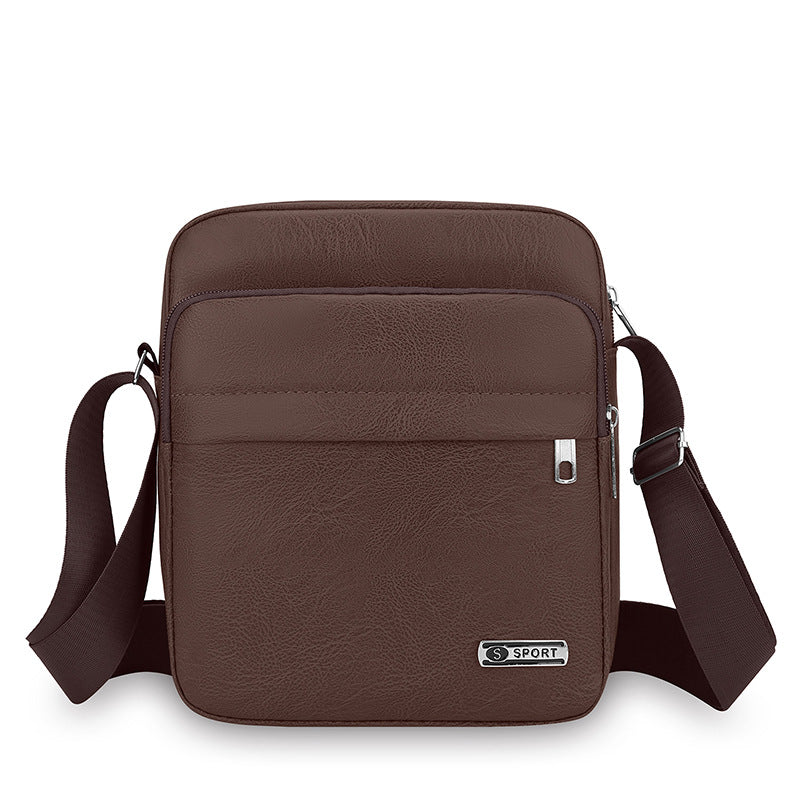 Multifunctional Casual Leather Messenger Bag Acalora
