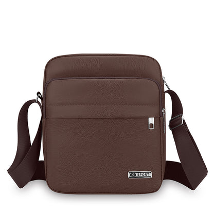 Multifunctional Casual Leather Messenger Bag Acalora