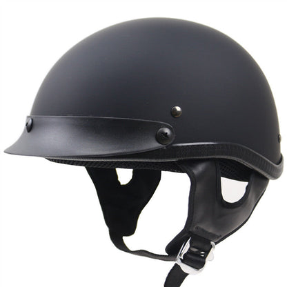 Classic Open-Face Motorcycle Helmet Bowlift