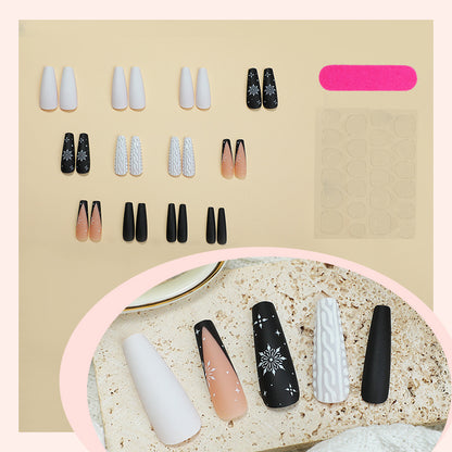 Artistic Press-On Nail Design Set Acalora