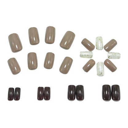 Artificial nails with elegant glitter decoration Acalora