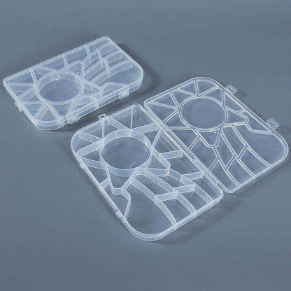 Clear Multi-Section Craft Organizing Box Acalora