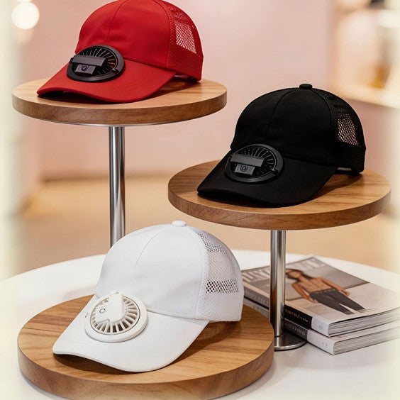Unisex Cooling Sun Hat with Integrated Fan Brehn 1782147620