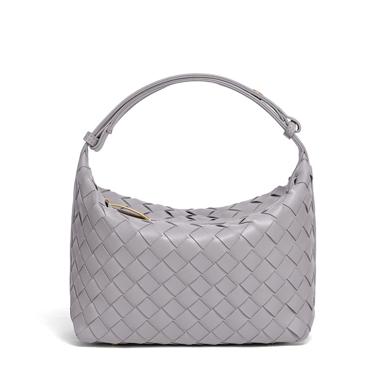 Handmade Woven Leather Mini Bag Acalora