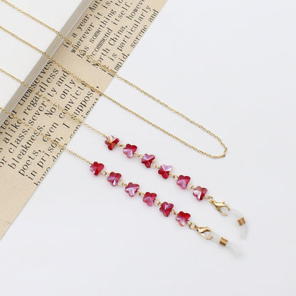 Floral Eyewear Chain Holder Acalora