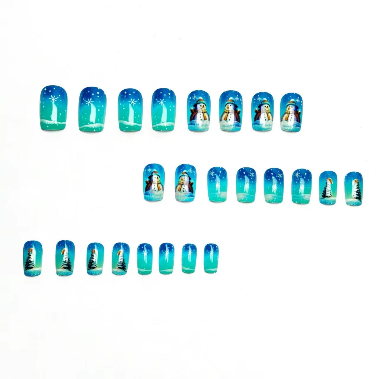 Winter Wonderland Themed Nail Art Acalora