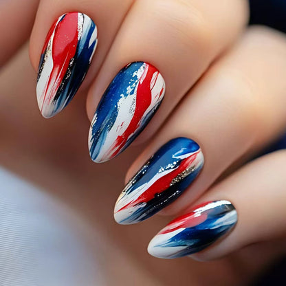 Artistic Abstract Nail Art Acalora