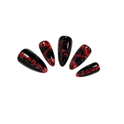 Gothic-Inspired Nail Art Tips Acalora