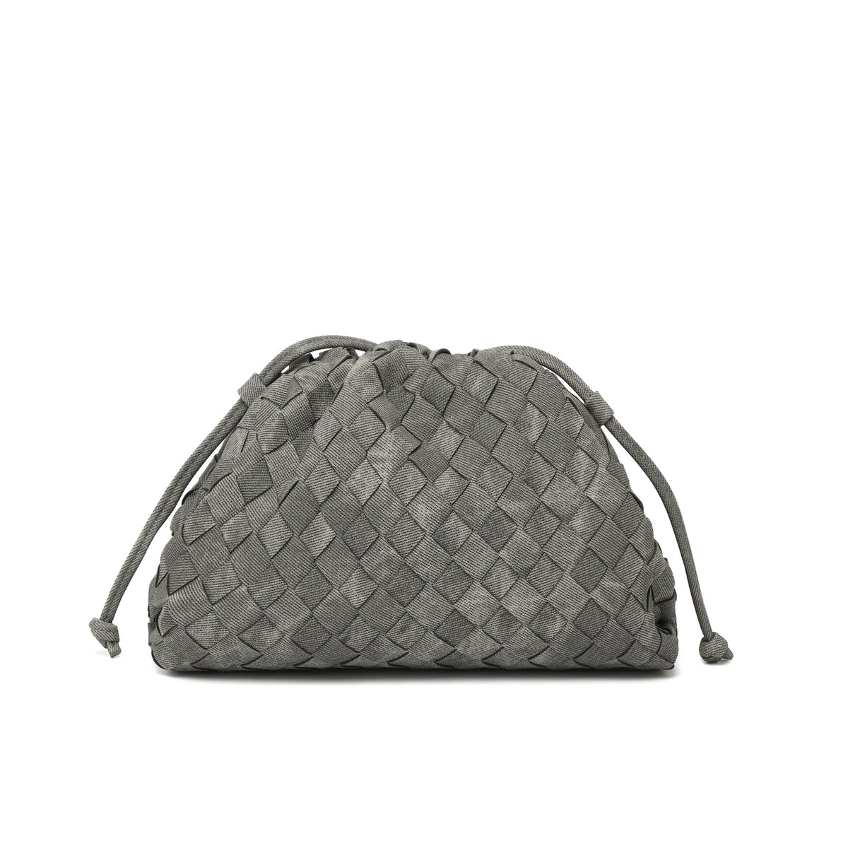Textured Woven Handheld Clutch Acalora