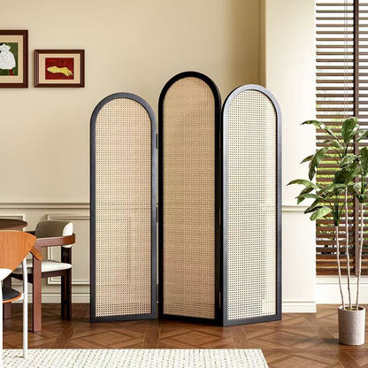 Elegant Rattan Room Divider Acalora