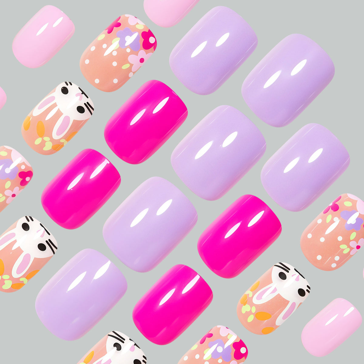 Floral Themed Nail Art Design Acalora