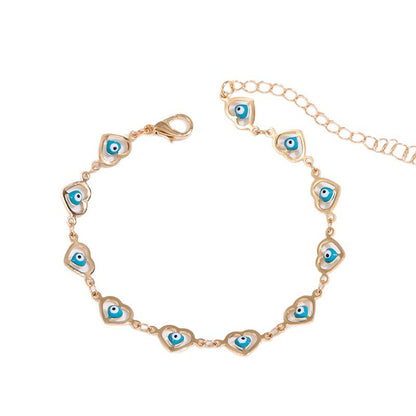 Heart-Shaped Beaded Bracelet Acalora