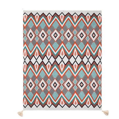 Decorative Knitted Throw Blanket
