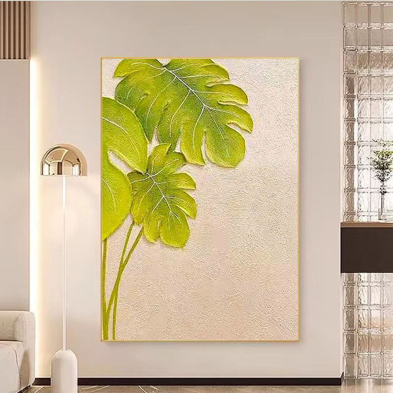 Textured Botanical Wall Art