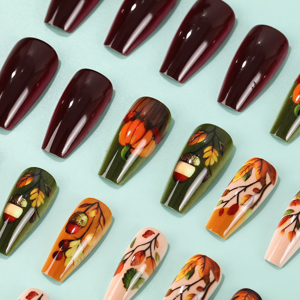 Creative Art Nails in Autumn Design Acalora