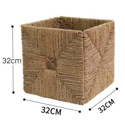 Premium Water Hyacinth Storage Basket Acalora