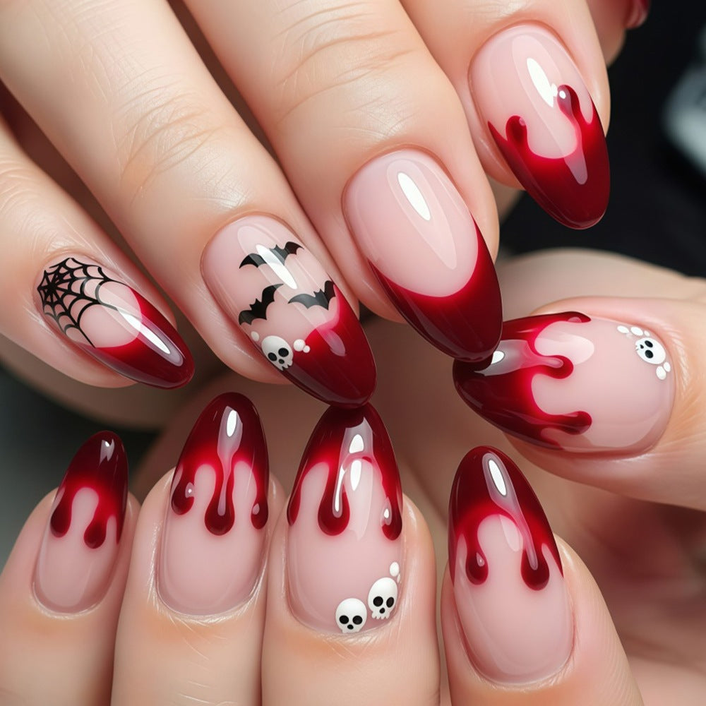 Halloween-style Kunstnagelset Acalora
