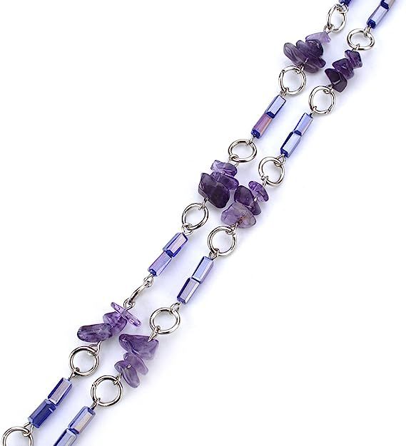 Beaded Eyewear Chain Acalora