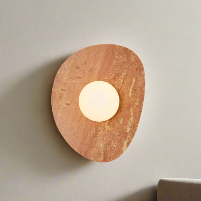 Skanto | Modern Marble Wall Lamp in Scandinavian Design
