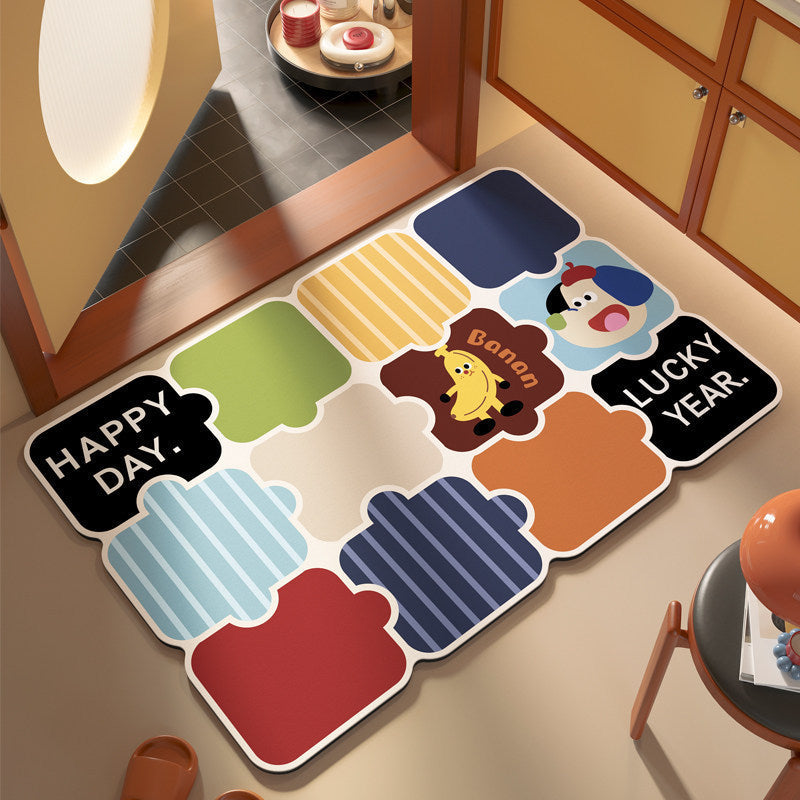 Artistic Colorful Doormat