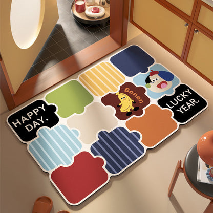 Artistic Colorful Doormat