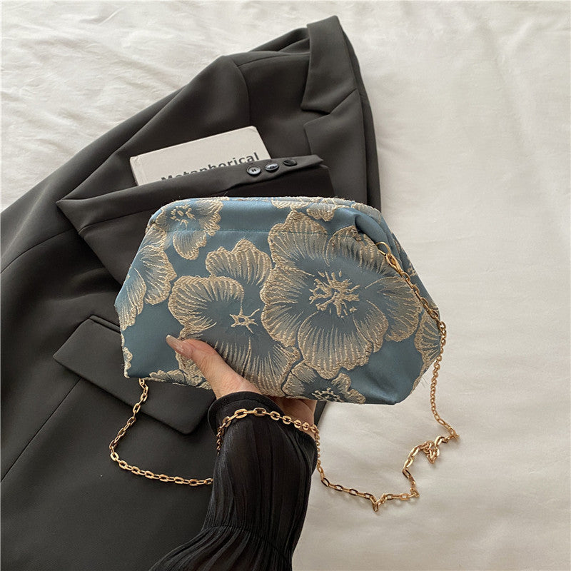 Embroidered Evening Clutch Acalora