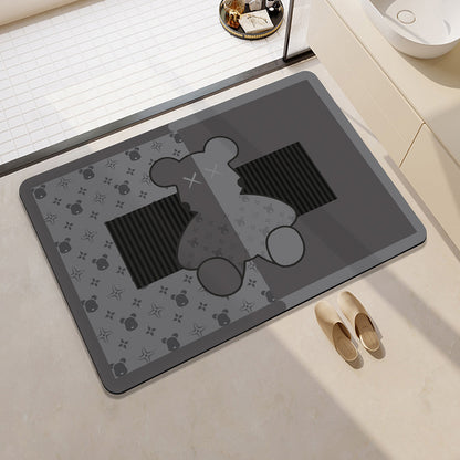 Cute Cartoon-Themed Bath Mat Acalora