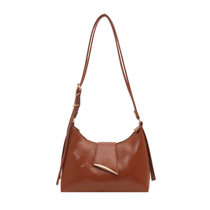 Luxurious Patent Leather Shoulder Bag Acalora