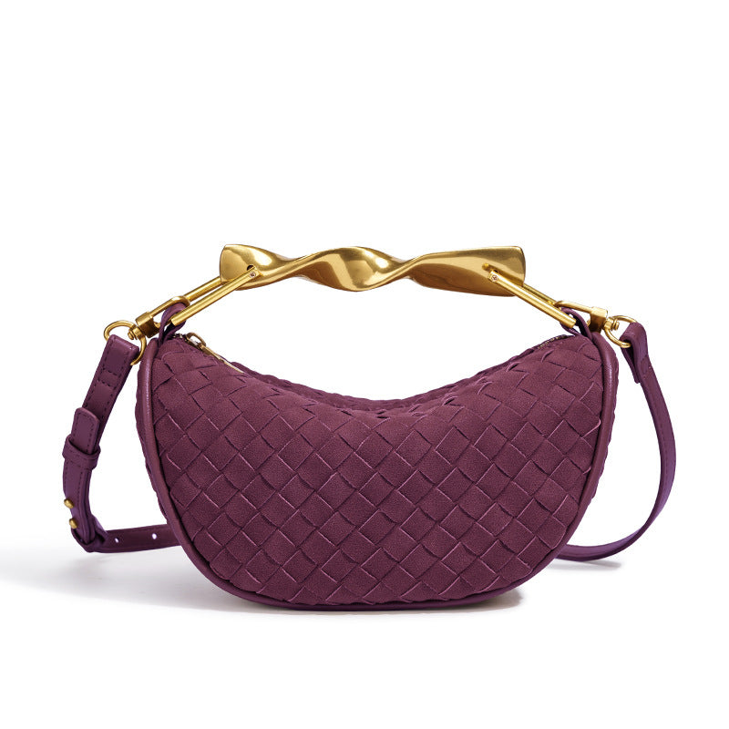 Sculpted Handle Mini Handbag Acalora