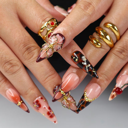 Premium Decorative Press-On Nails Acalora