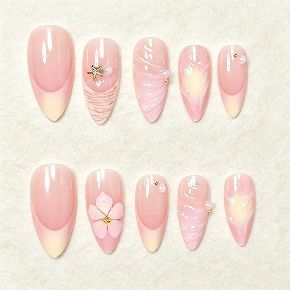 Decorative Press-On Nail Art Set Acalora