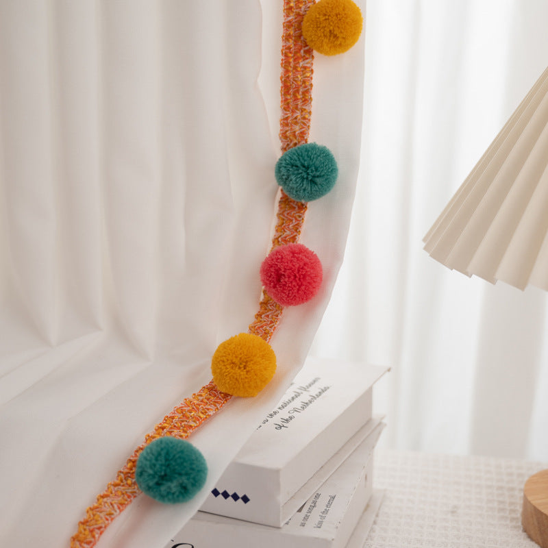 Decorative pom pom trim Acalora