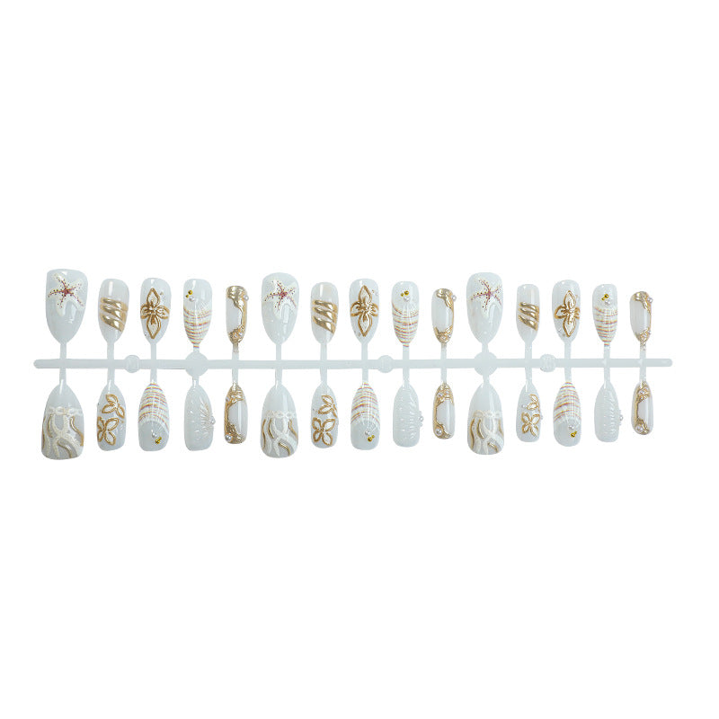 Artisanal Press-On Nail Set Acalora