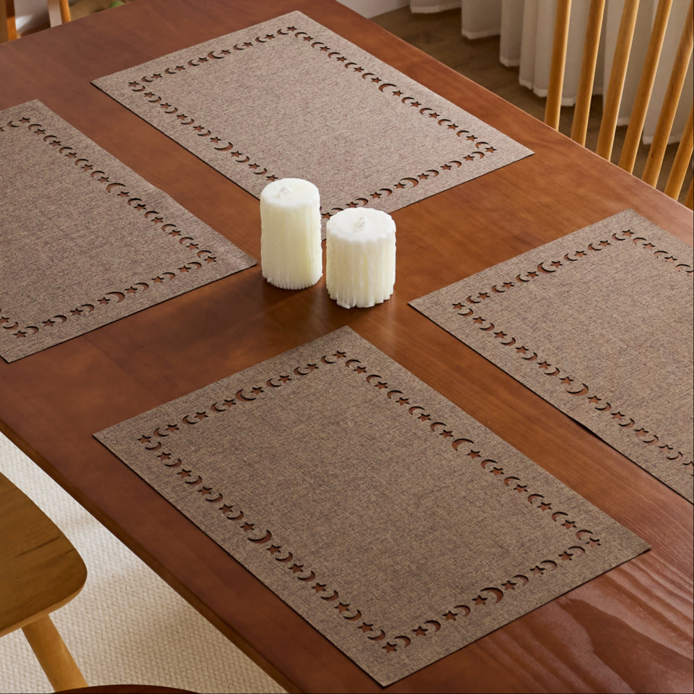 Decorative Laser-Cut Table Placemats
