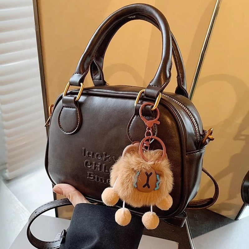 Vintage-Inspired Structured Handbag Acalora