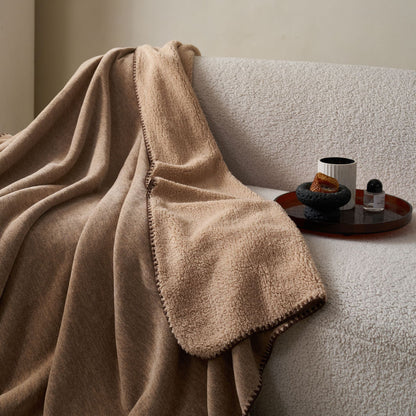 Unisex Cozy Sherpa Blanket