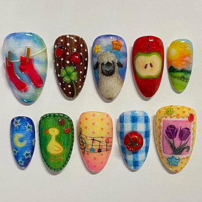Artistic Nail Art Designs Acalora