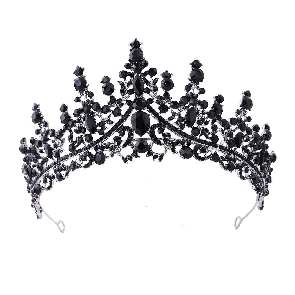 Ladies' Rhinestone Tiara with sparkling gemstone wreath