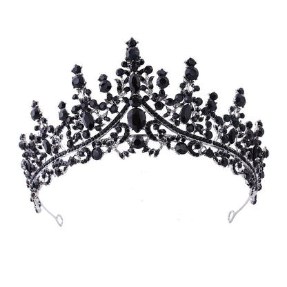 Ladies' Rhinestone Tiara with sparkling gemstone wreath