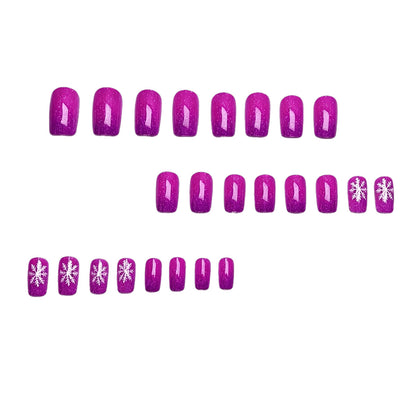 Glittery Frosted Nail Art Acalora