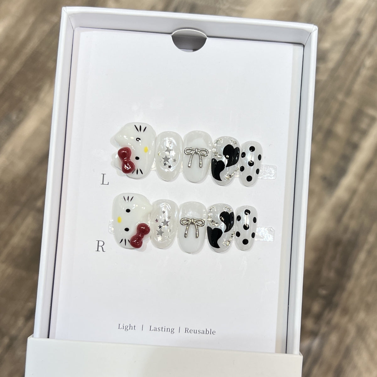 Cartoon-Themed Decorative Press-On Nail Set Acalora