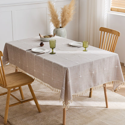 Elegant Textured Tablecloth  1788834189
