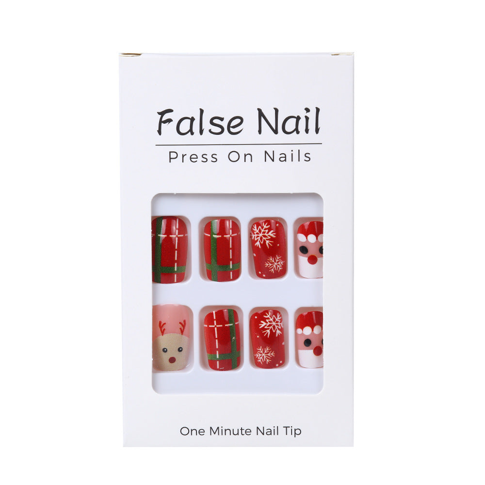 Christmas Art Nails Acalora