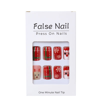 Christmas Art Nails Acalora