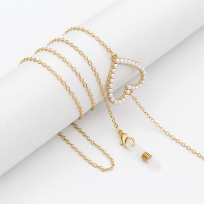 Elegant Crystal-Embellished Eyewear Chain Acalora 1788159829