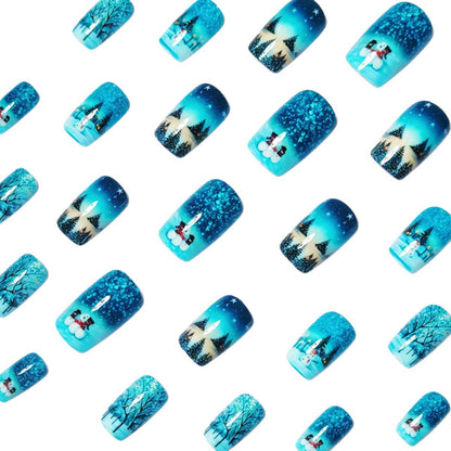 Winter Wonderland Themed Nail Art Acalora 1788155599