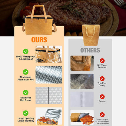Insulated Food Delivery Tote Acalora