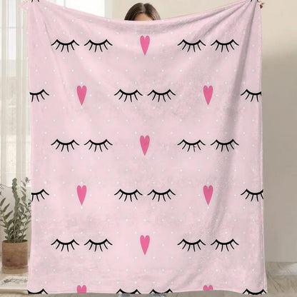 Artistic Patterned Throw Blanket
