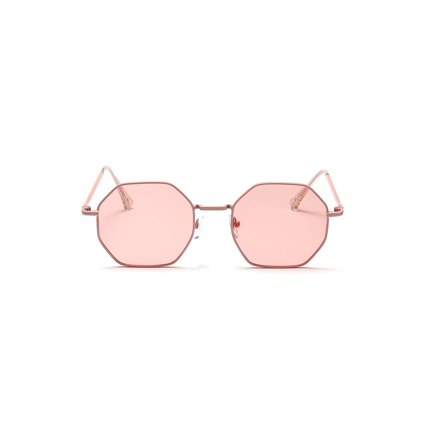 Women's octagonal sunglasses with elegant metal accents Kalsten